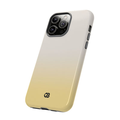 Solar Cream Ombre · Tough Phone Case for iPhone · Yellow