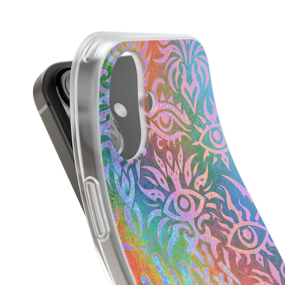 Chromatic Mystic Sigil · Lite Phone Case for iPhone ·  Blue