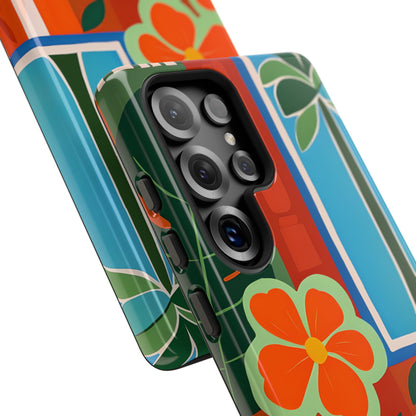 Orange Blossom Burst Samsung S25 Ultra Case - Tough