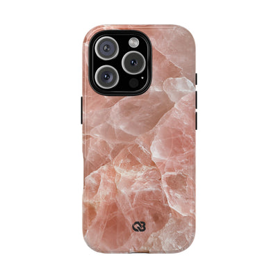 Rose Quartz Facet · Tough 2.0 Magnetic Phone Case for iPhone · Pink