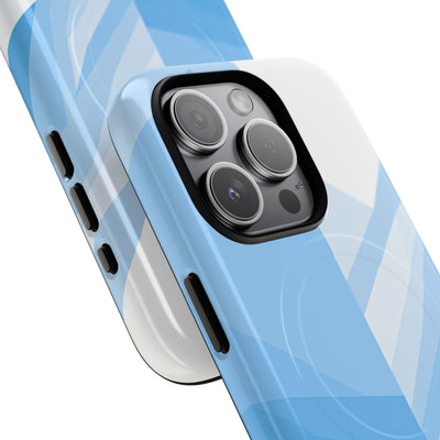 Blue Tough 2.0 Magsafe Phone Case for iPhone - Arctic Glacial Ridge