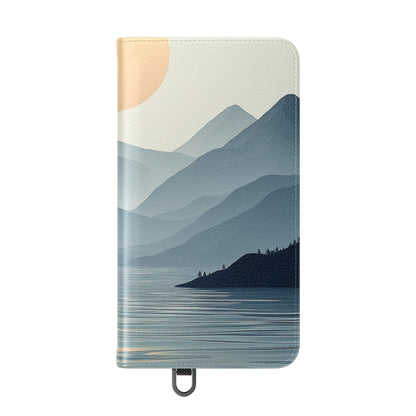 Pale Sun Horizon - Samsung S24 Case - Wallet