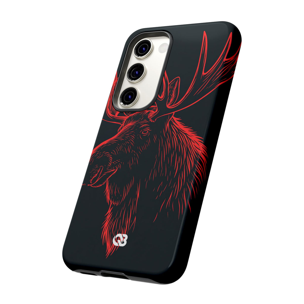 Nordic Elk · Tough Phone Case for Samsung · Black