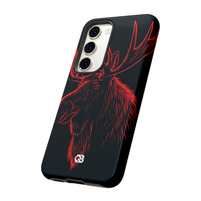 Nordic Elk · Tough Phone Case for Samsung · Black