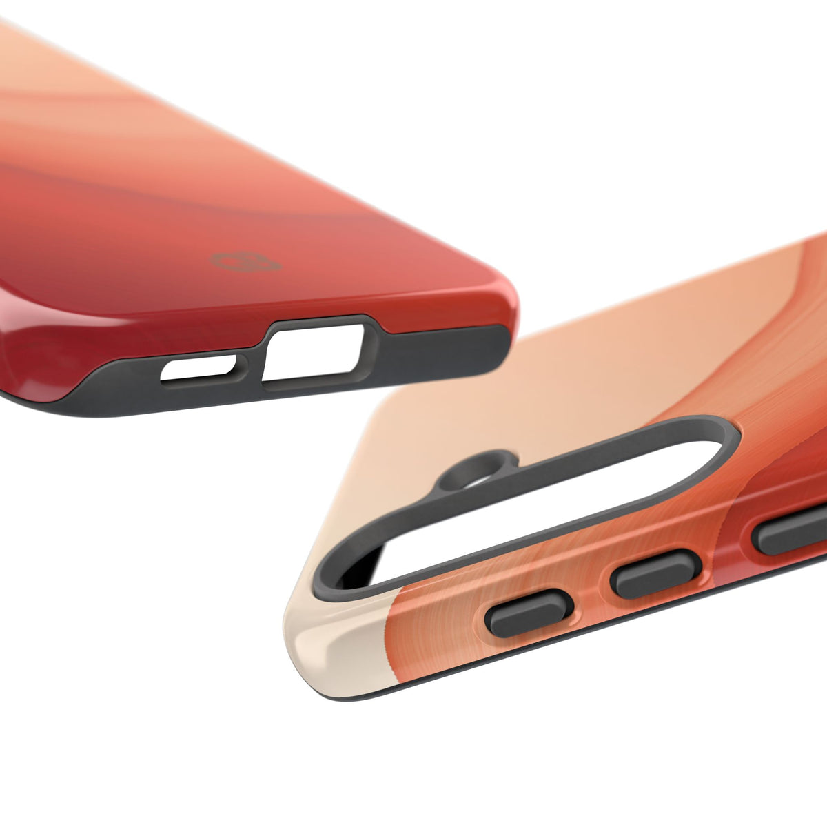 Terracotta Flow · Tough Phone Case for Samsung · Orange