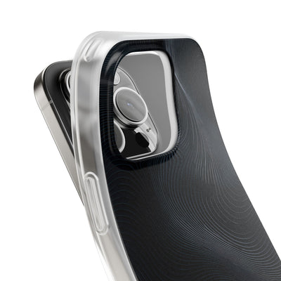 Black Lite Phone Case for iPhone - Obsidian Ridge Flux