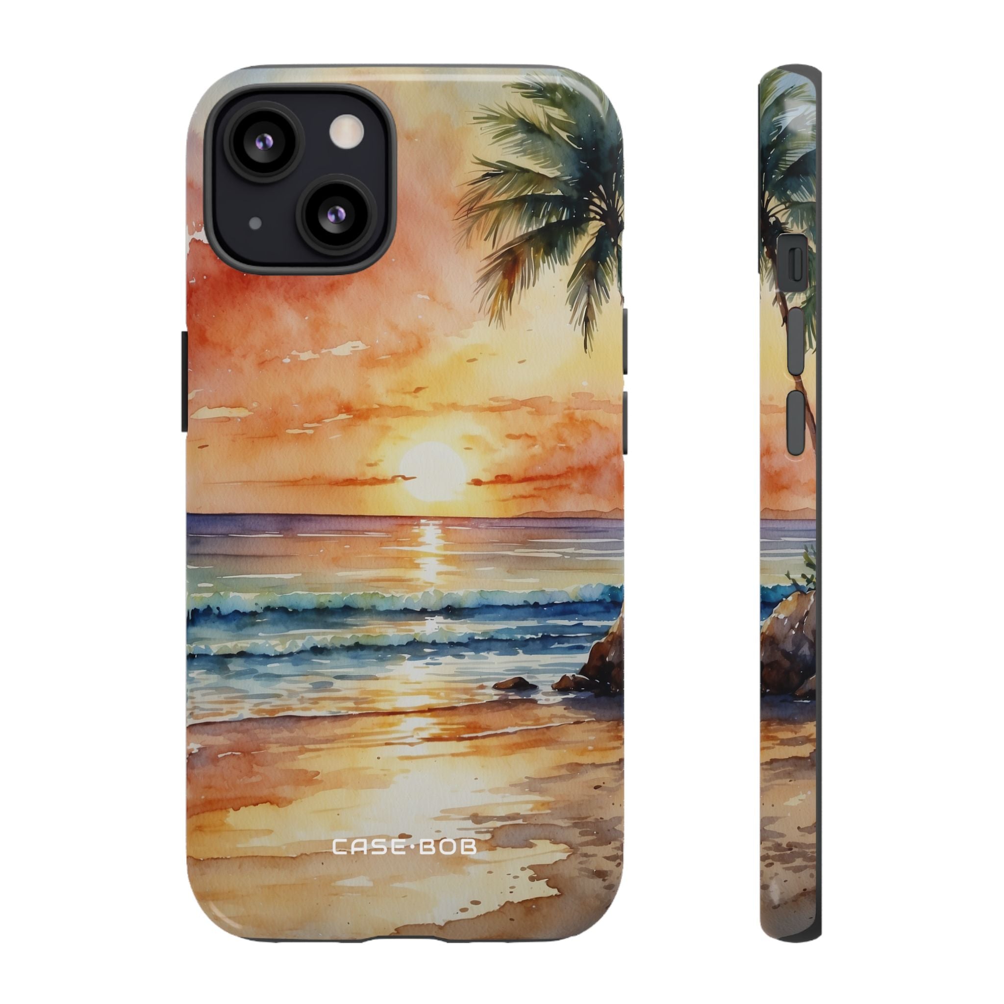 Sunset Palm iPhone 13 Case - Tough