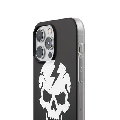 Lightning Skull iPhone 14 Pro Max Case - Soft