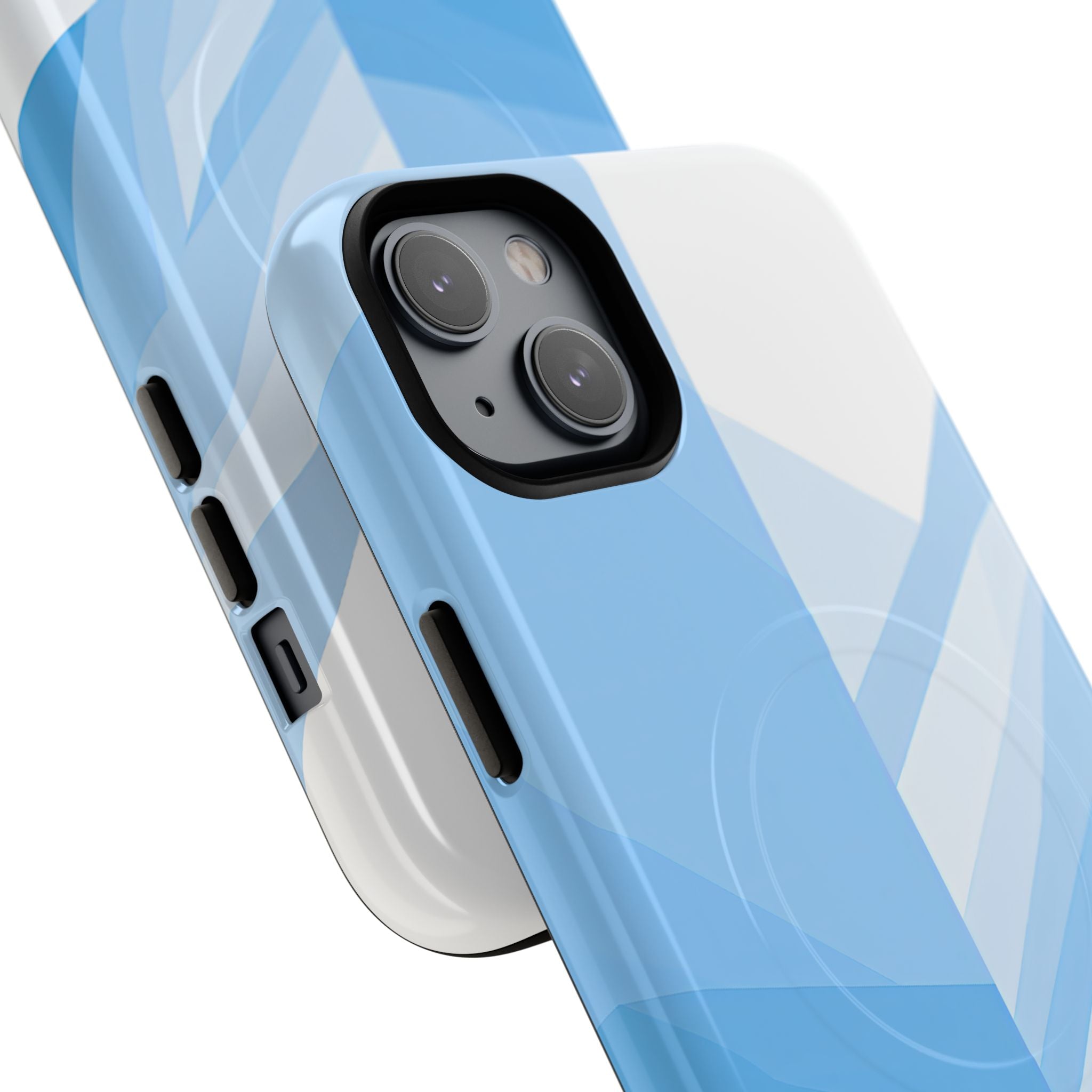 Blue Tough 2.0 Magsafe Phone Case for iPhone - Arctic Glacial Ridge