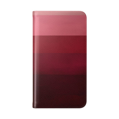 Blushing Stripes - Samsung S23 Case - Wallet