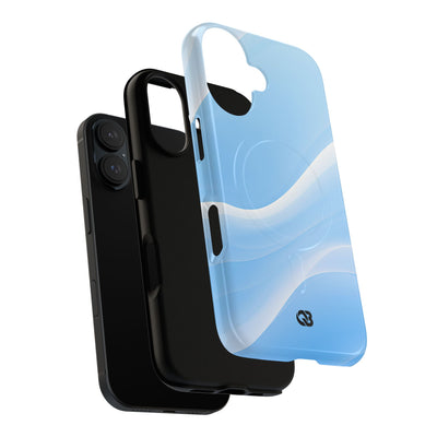 Blue Tough 2.0 Magsafe Phone Case for iPhone - Glacial Blue Silk