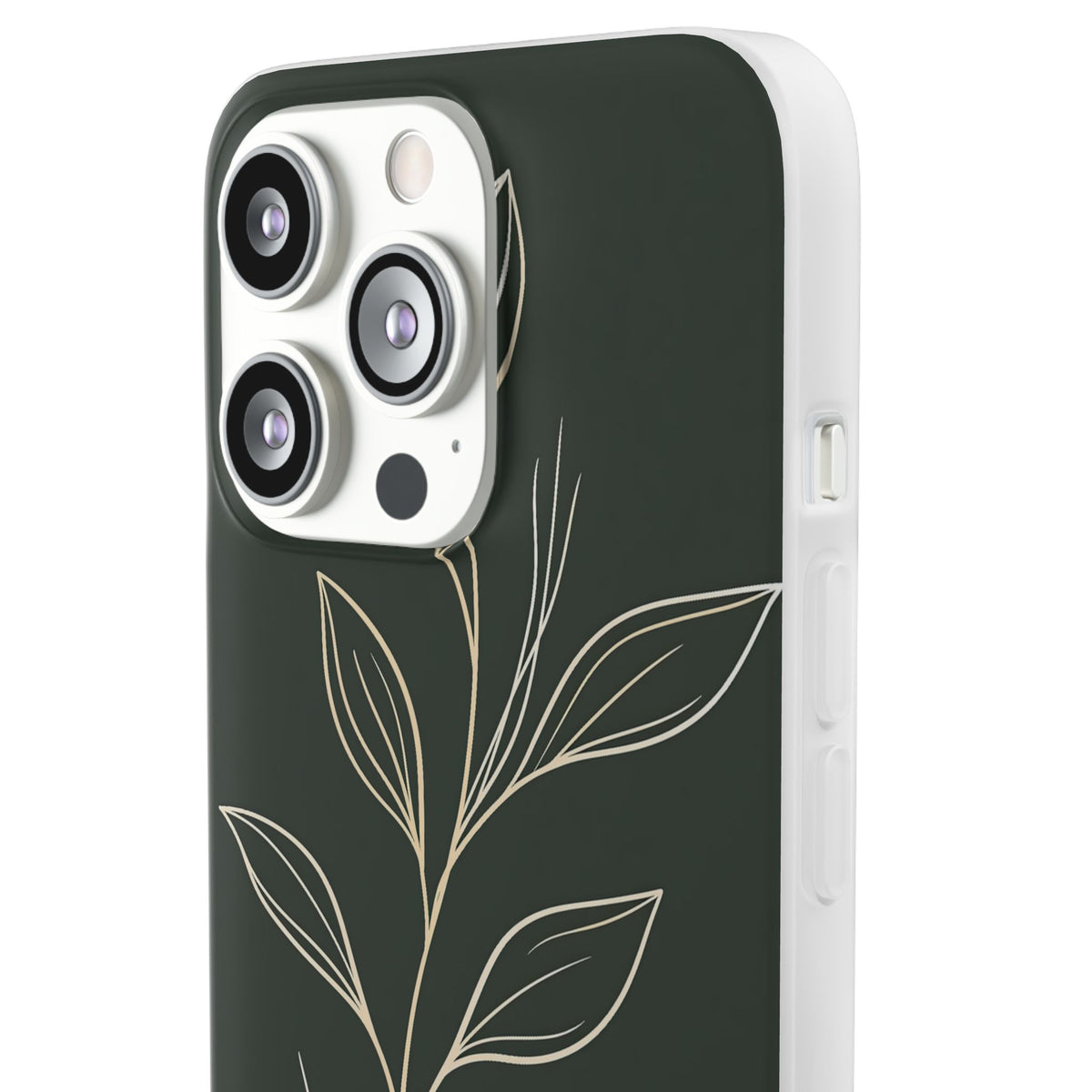 Minimal Botanical Stem · Lite Phone Case for iPhone ·  Green