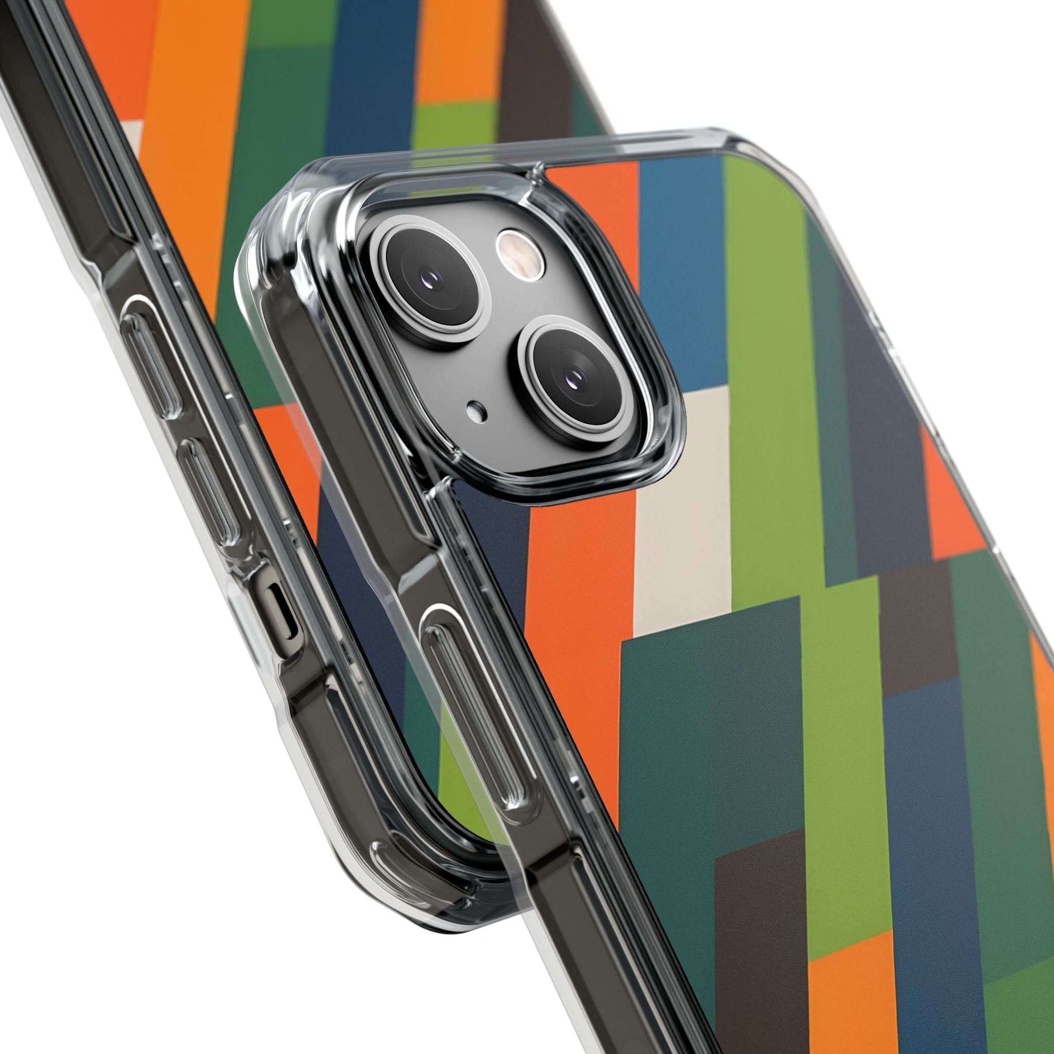 Angled Retro Mosaic · Impact Custodia per iPhone · Magsafe