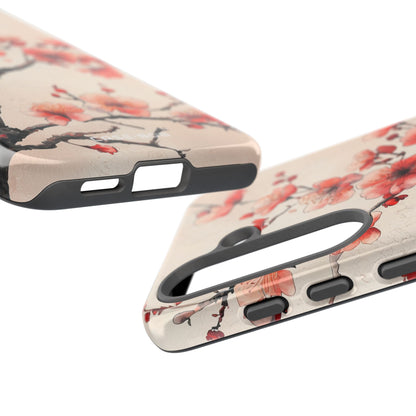 Blossom Shadow Samsung S25 Case - Tough