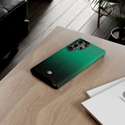 Emerald Cascade · Tough Phone Case for Samsung · Green