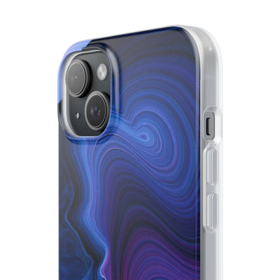 Radiant Strata · Lite Phone Case for iPhone ·  Blue