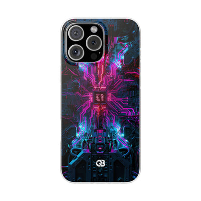 Neural Circuit Core · Lite Phone Case for iPhone ·  Black