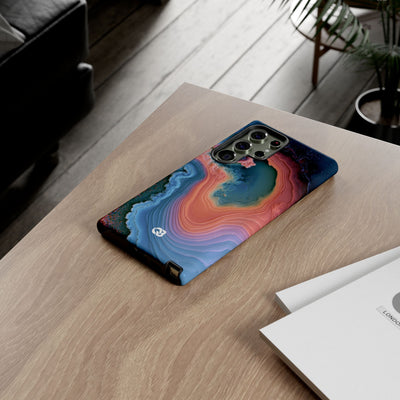 Luminous Resonance · Tough Phone Case for Samsung · Blue