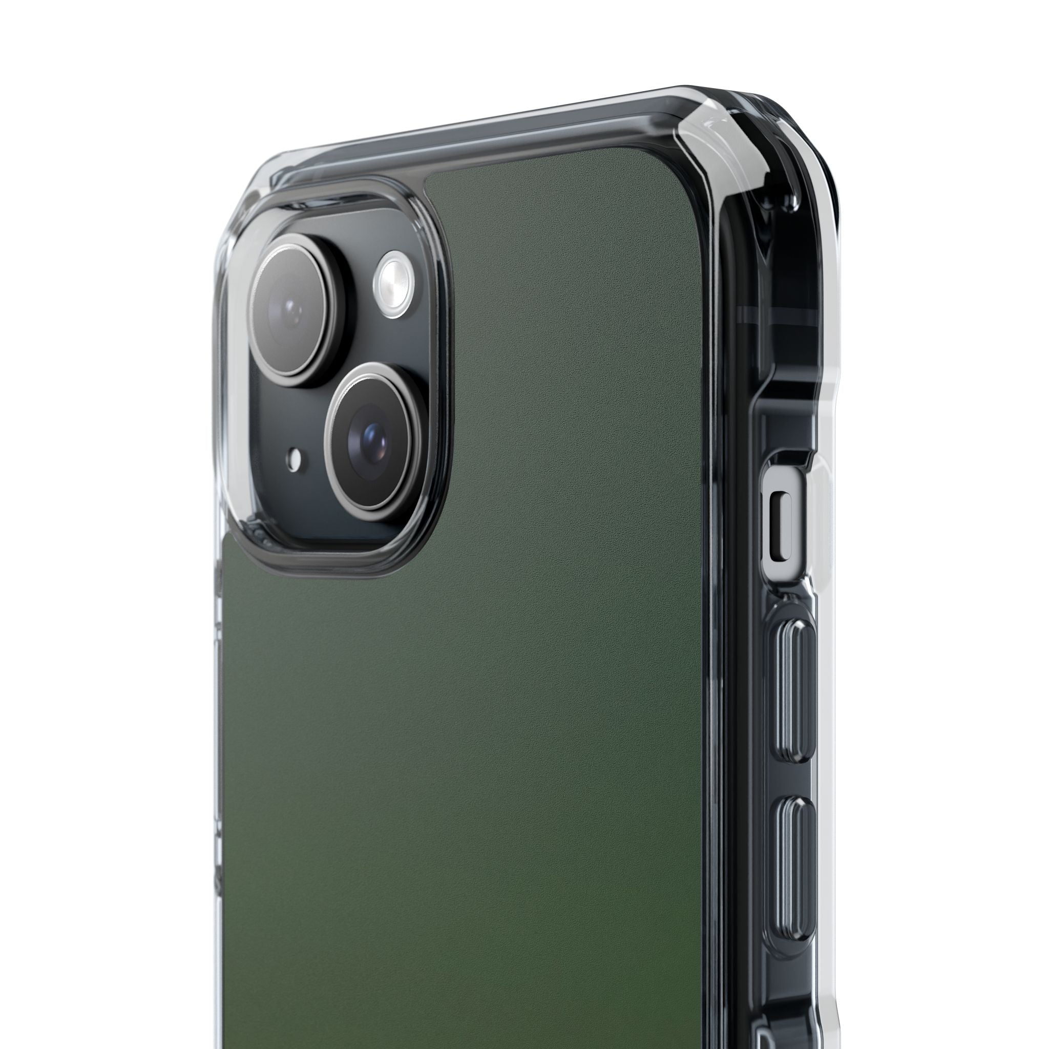 Green Impact MagSafe Phone Case for iPhone - Shadow Moss Grain