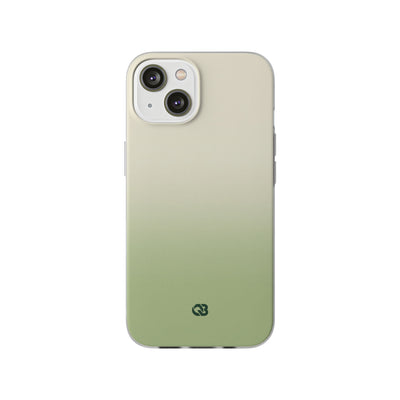 Muted Sage Ombre · Lite Phone Case for iPhone ·  Green