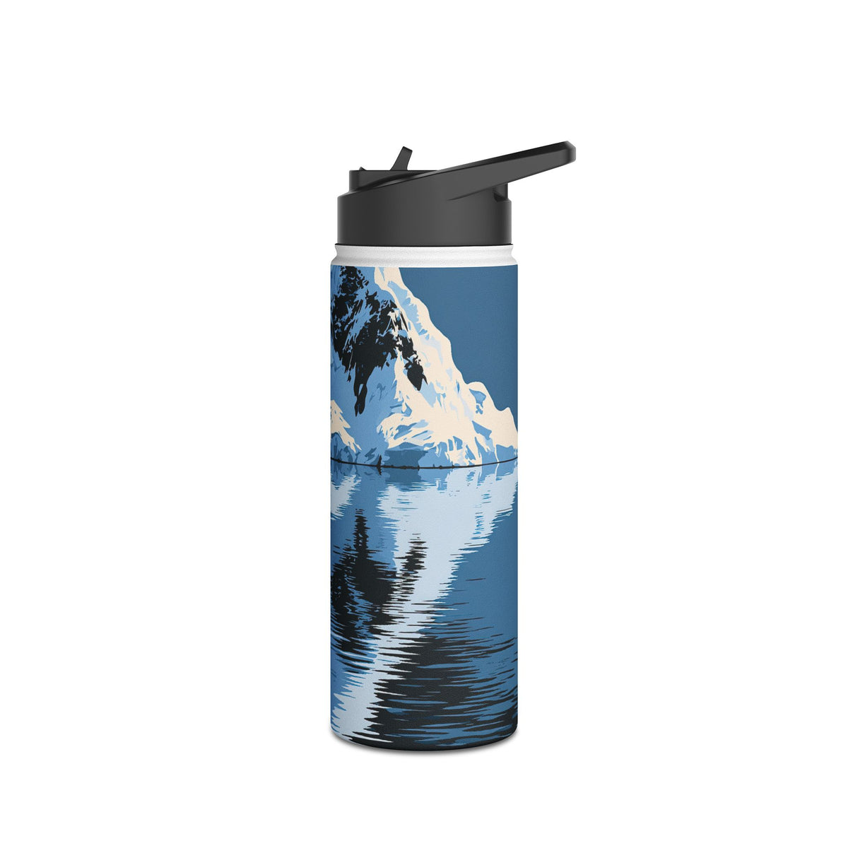 Glacial Horizon · Insulated Water Bottle · Blue