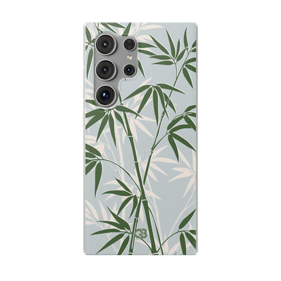 Green Lite Phone Case for Samsung - Kyoto Bamboo Canopy