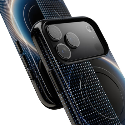 Luminous Meridian · Tough 2.0 Magnetic Phone Case for iPhone · Black