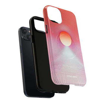 Orange Portal iPhone 14 Plus Case - Tough+