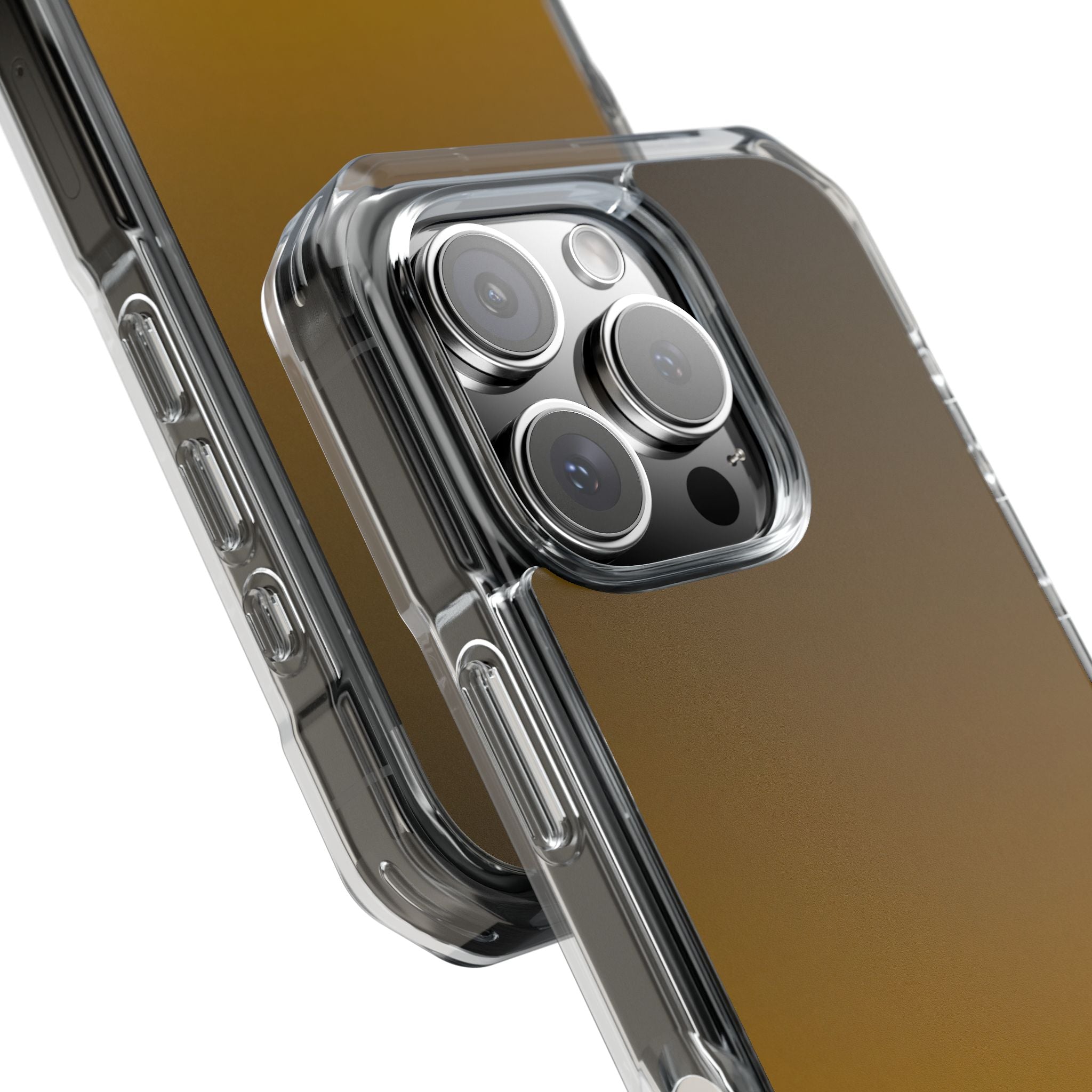 Gold Impact MagSafe Phone Case for iPhone - Scorched Gold Haze