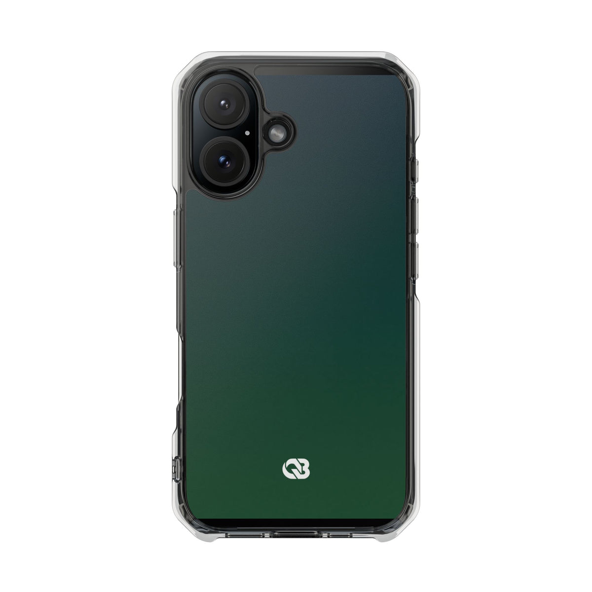 Deep Forest Nocturne · Clear Impact Magnetic Phone Case for iPhone · Green