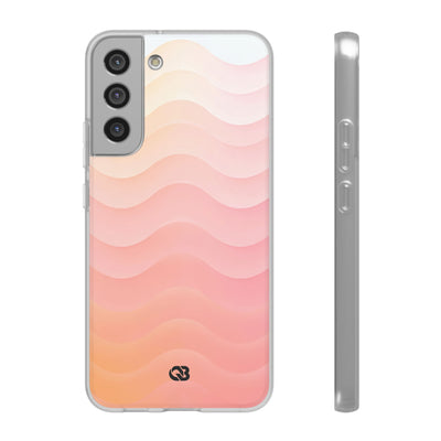 Blush Horizon Waves · Lite Phone Case for Samsung · Pink