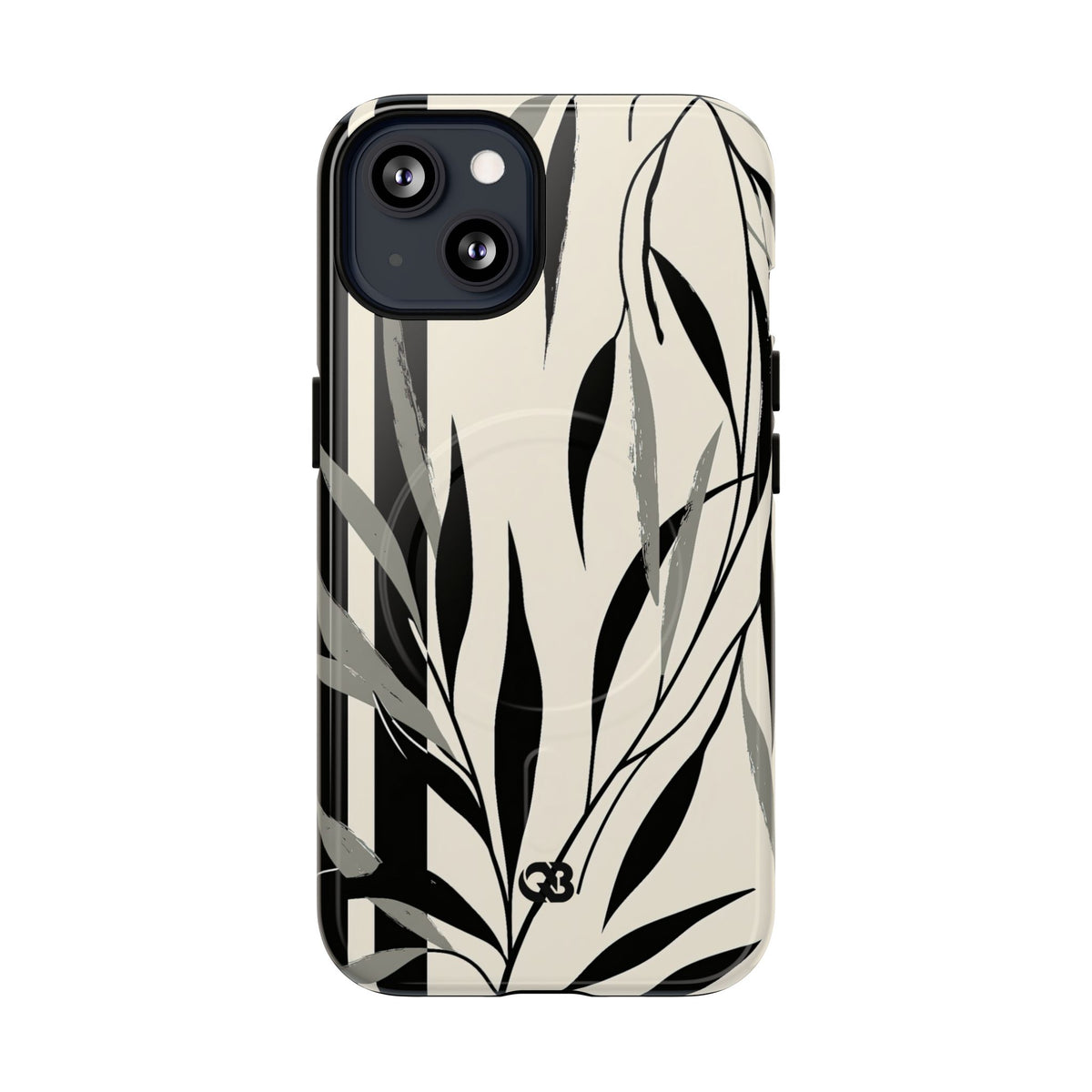 Linear Willow Study · Tough 2.0 Magnetic Phone Case for iPhone · Beige