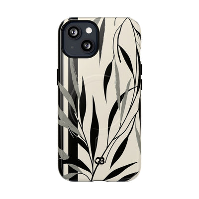 Linear Willow Study · Tough 2.0 Magnetic Phone Case for iPhone · Beige