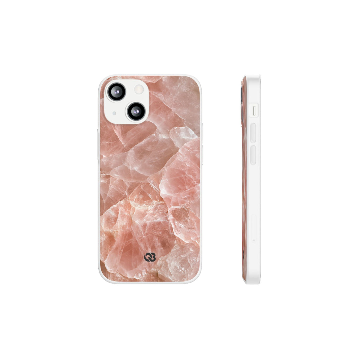 Rose Quartz Facet · Lite Phone Case for iPhone ·  Pink