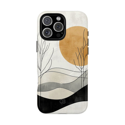 Burnt Horizon Lines · Tough+ Phone Case for iPhone · Magsafe