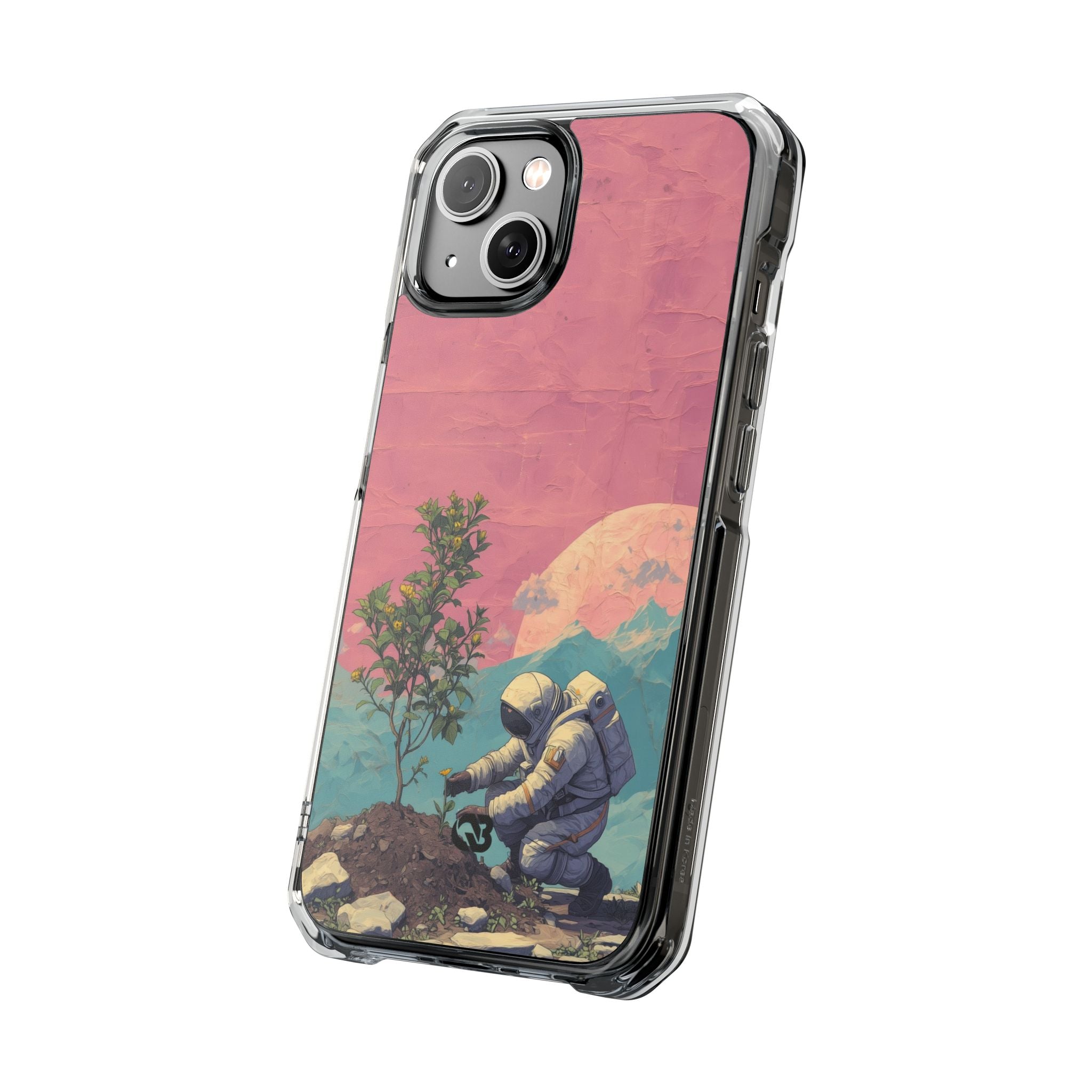 Lunar Pastel Bloom · Coque de téléphone Impact pour iPhone · Magsafe