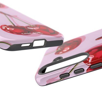 Glossy Cherry Burst Samsung S25 Plus Case - Tough - CASE•BOB