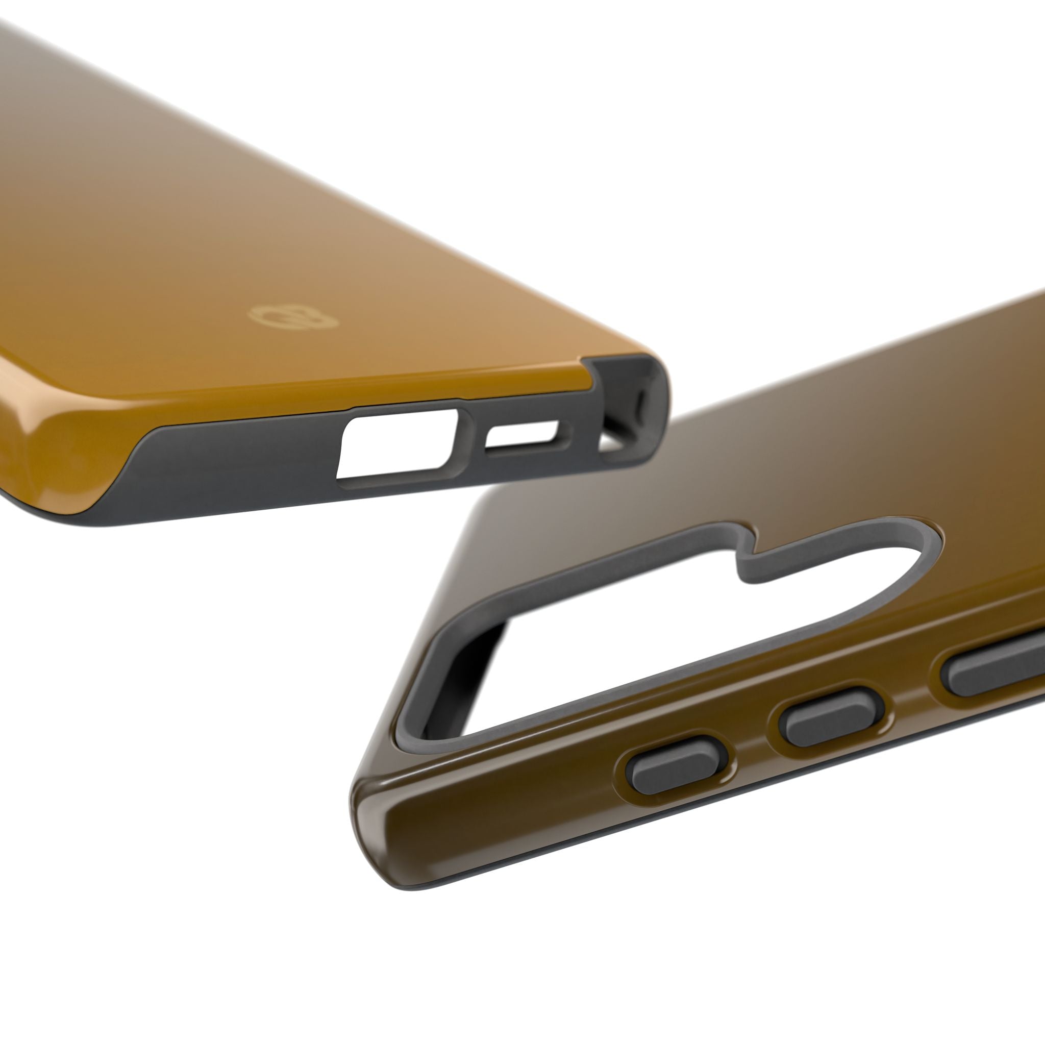 Gold Tough Phone Case for Samsung - Scorched Gold Haze