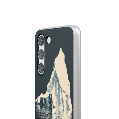 Blue Lite Phone Case for Samsung - Frozen Navy Monolith