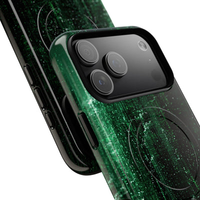 Emerald Void · Tough 2.0 Magnetic Phone Case for iPhone · Green
