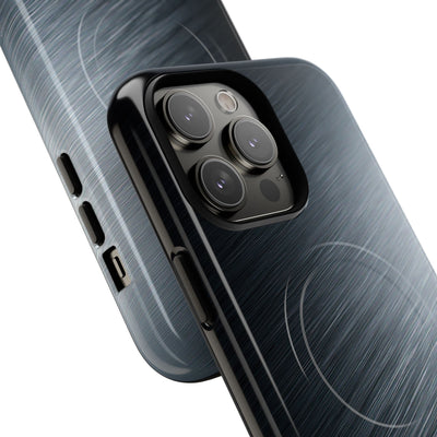 Brushed Obsidian Steel · Tough 2.0 Magnetic Phone Case for iPhone · Grey