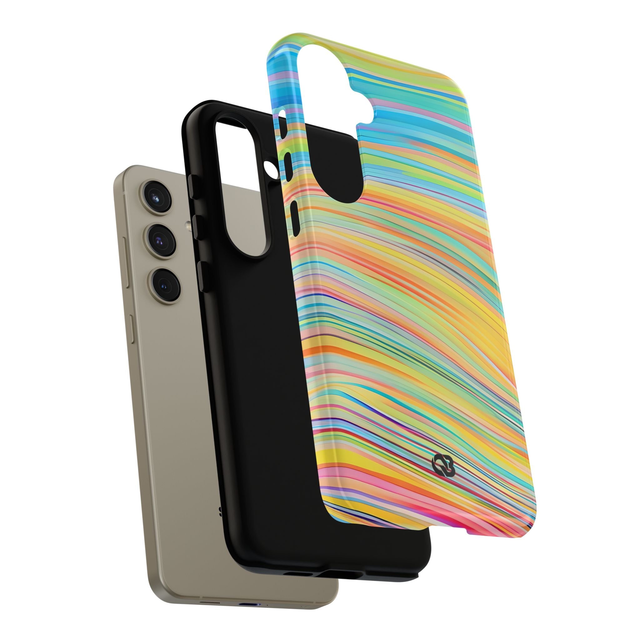 Prism Ribbon Flux · Tough Coque de téléphone pour Samsung