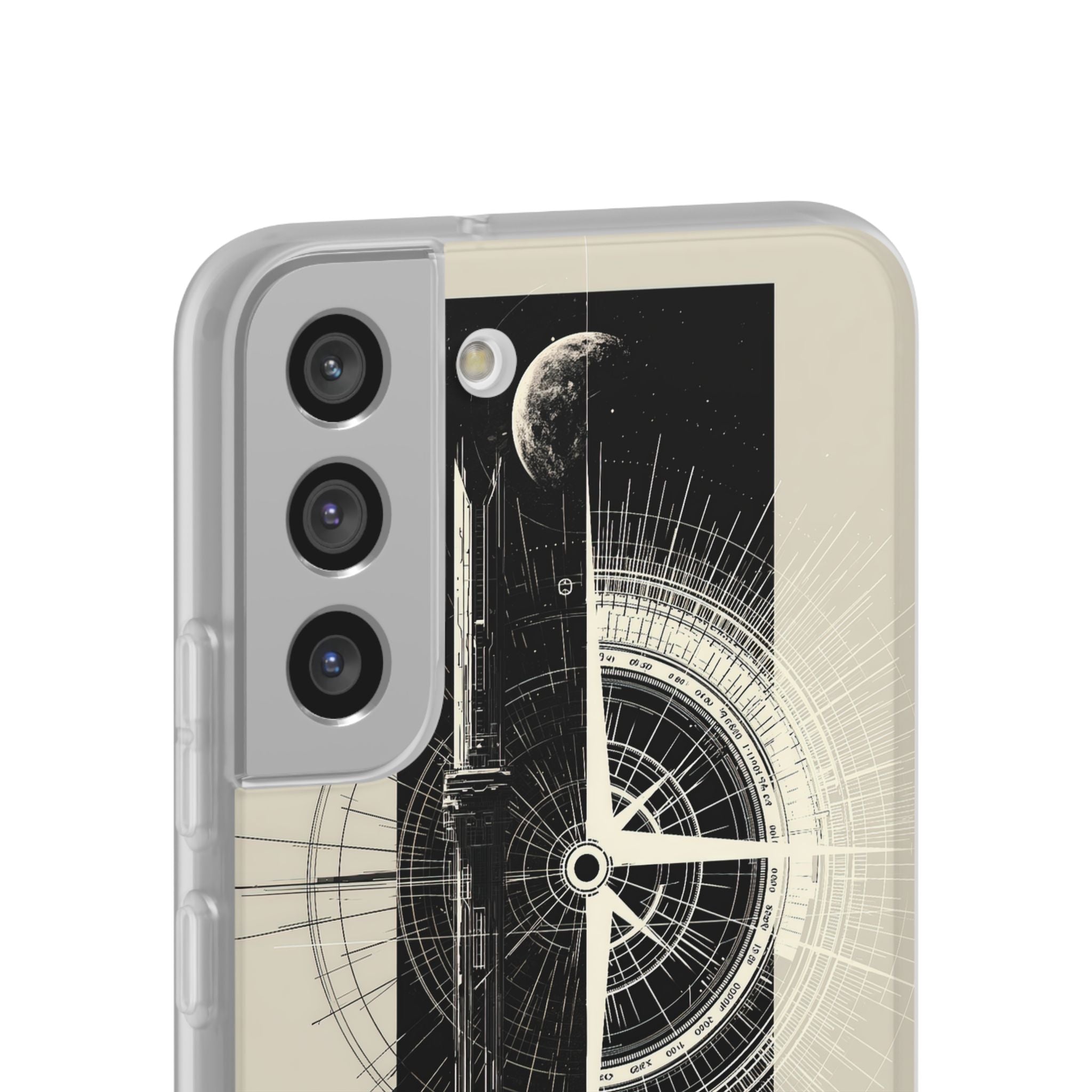 Beige Lite Phone Case for Samsung - Zenith Vector Spire