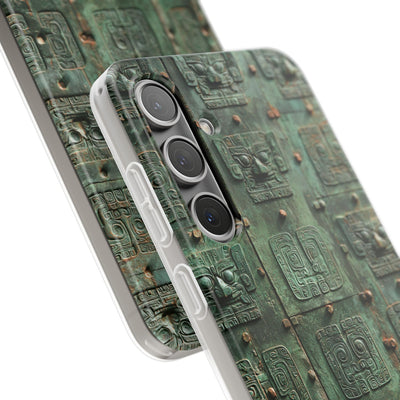 Dynastic Bronze Relief · Lite Phone Case for Samsung · Green