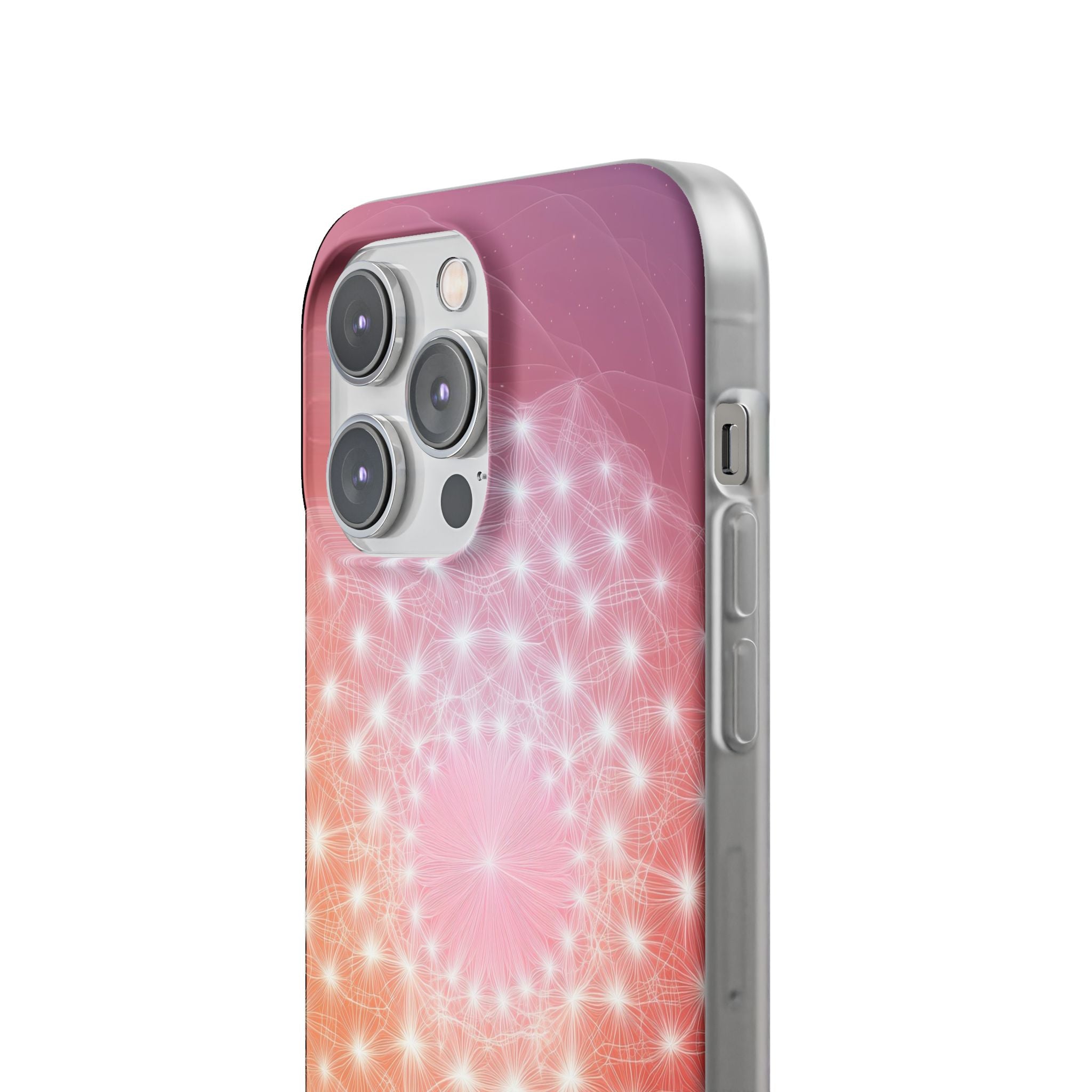 Radiant Stardust Mandala · Soft Phone Case for iPhone
