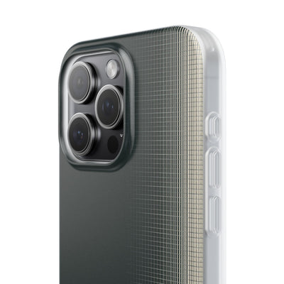Grey Lite Phone Case for iPhone - Charcoal Tech Grid