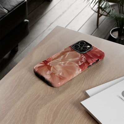 Blush Silk Bloom · Tough Phone Case for iPhone · Pink