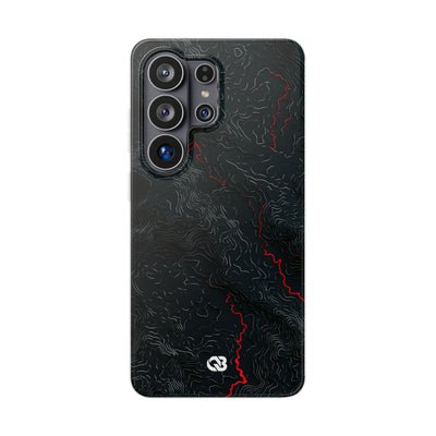 Crimson Rift · Lite Phone Case for Samsung · Black