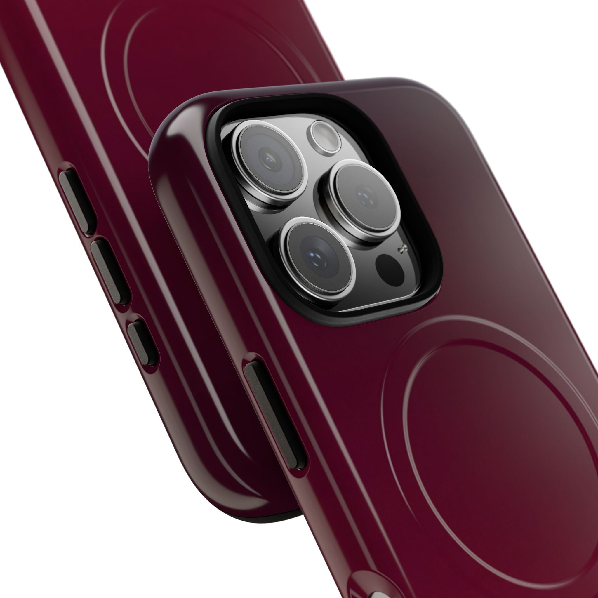Red Tough 2.0 Magsafe Phone Case for iPhone - Deep Sangria Gradient