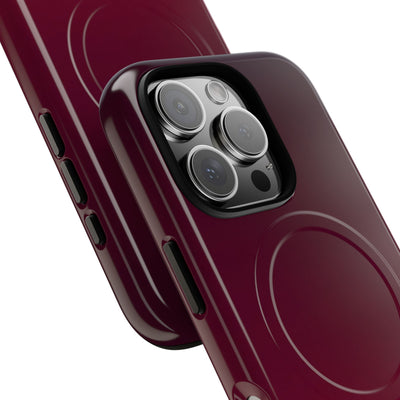 Red Tough 2.0 Magsafe Phone Case for iPhone - Deep Sangria Gradient